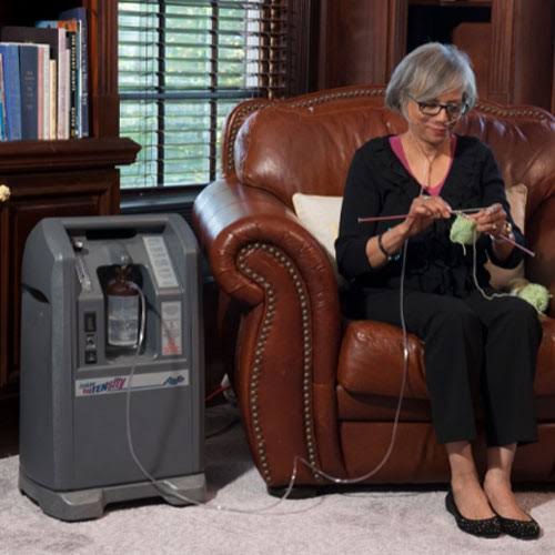 Concentrador de oxígeno medicinal Airsep 10 litros Seminuevo - OPL Equipo y Oxigeno Medicinal