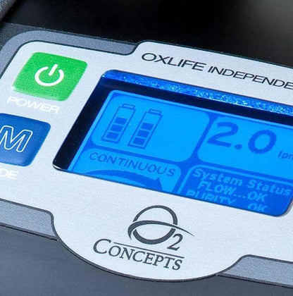 Concentrador de oxígeno portátil O2 Concepts Independence OXLIFE - OPL Equipo y Oxigeno Medicinal