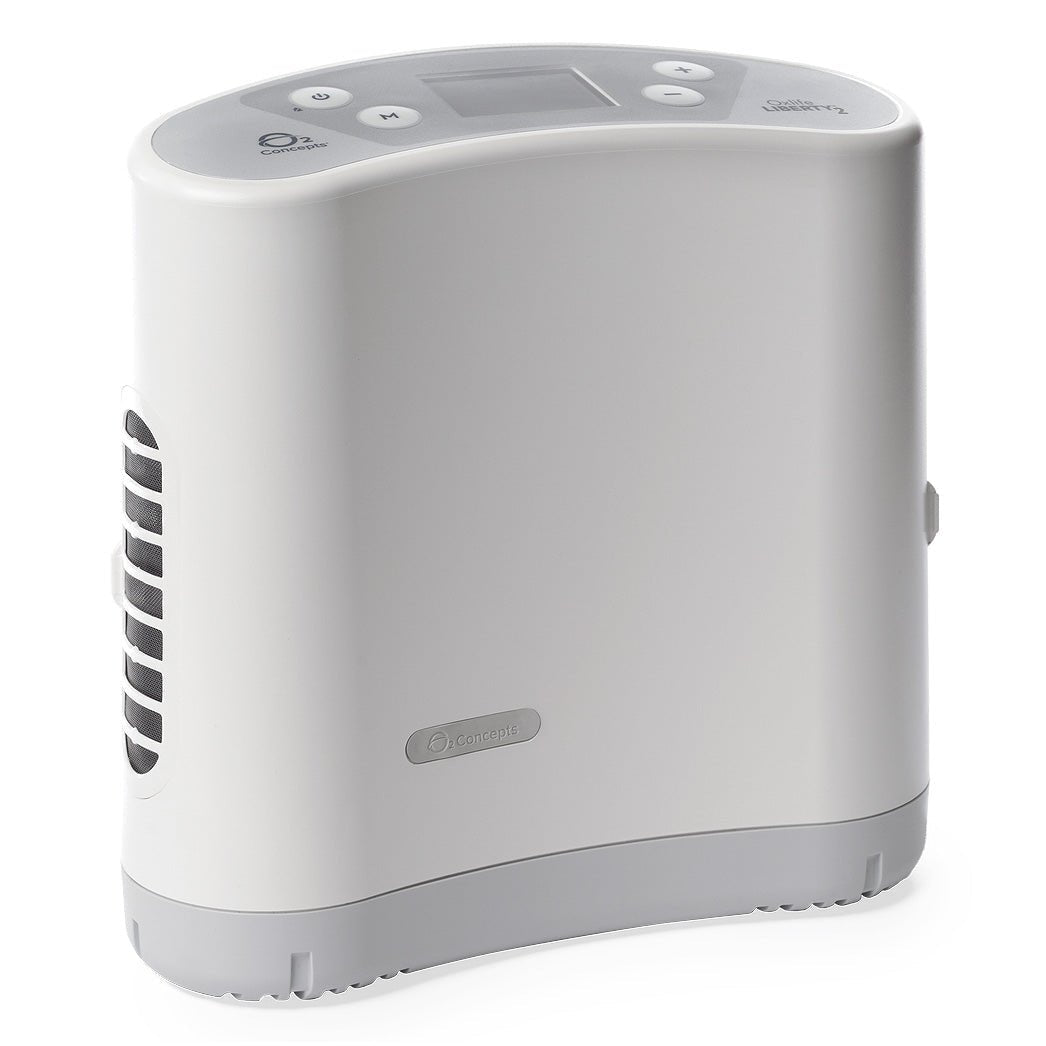 Concentrador de oxigeno portátil O2 CONCEPTS Oxlife LIBERTY 2 ® - OPL Equipo y Oxigeno Medicinal