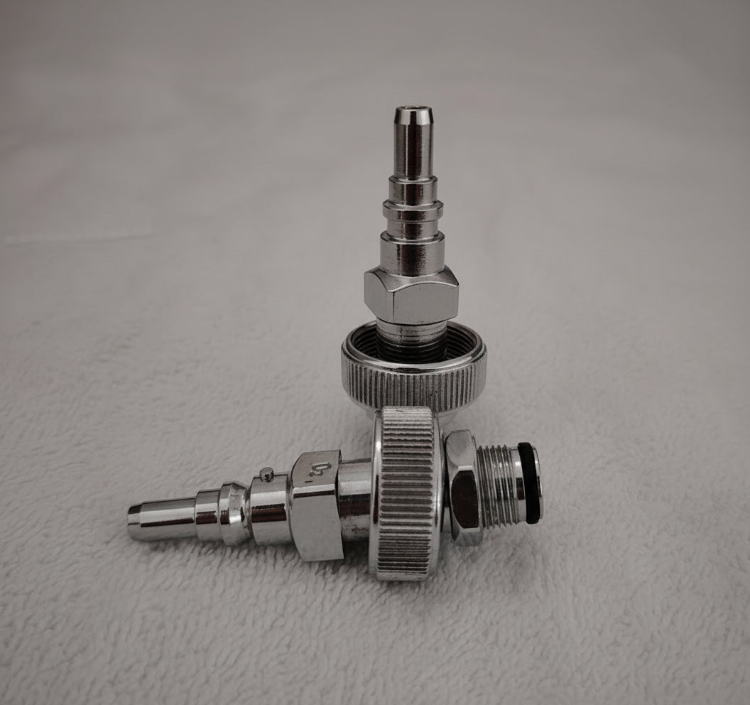 Conexión AGA - Aramed para flujometro oxigeno medicinal - OPL Equipo y Oxigeno Medicinal