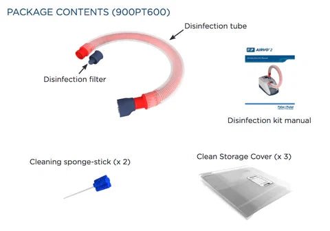 Kit de desinfección para Airvo 2 y My airvo 2 Fisher and Paykel - OPL Equipo y Oxigeno Medicinal