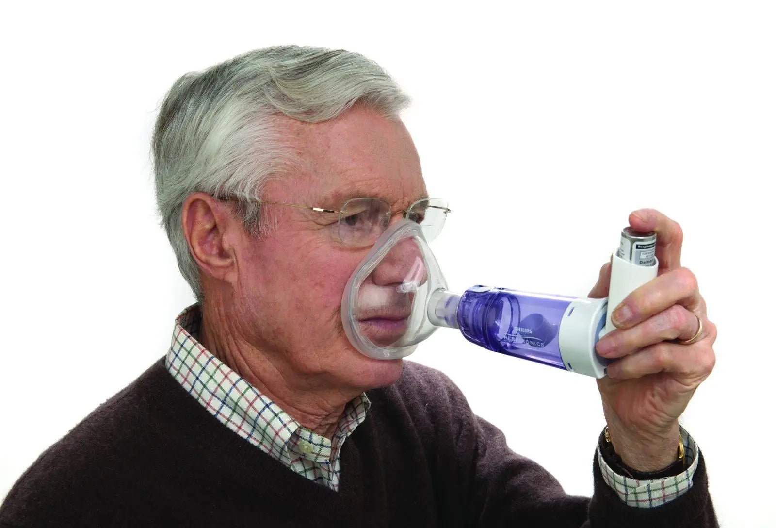 OptiChamber Diamond Espaciador de medicamento en aerosol Philips - OPL Equipo y Oxigeno Medicinal