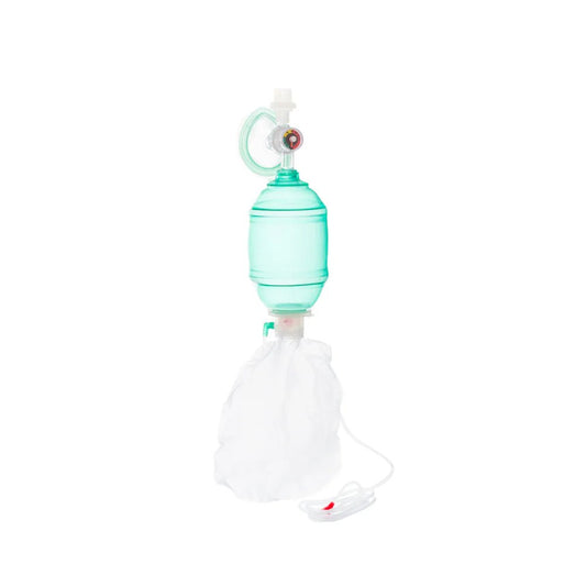 Resucitador con manometro desechable VentLab - OPL Equipo y Oxigeno Medicinal