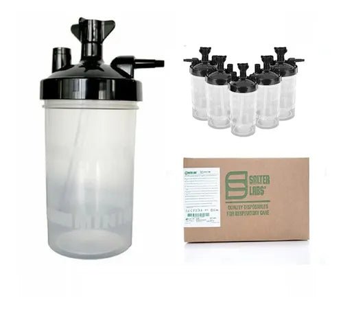 Vaso humidificador de burbuja para oxigenoterapia Salter Labs - OPL Equipo y Oxigeno Medicinal